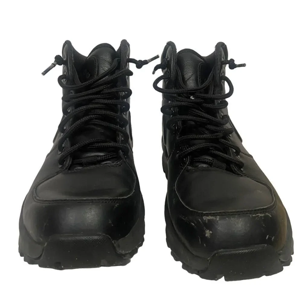 Nike ACG Black Leather Hiking Boots